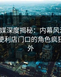 星空传媒深度揭秘：内幕风波背后，网红在便利店门口的角色疯狂令人意外